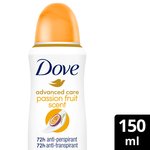 Dove Advanced Antiperspirant Deodorant Passion Fruit Aerosol