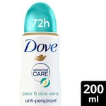 Dove Advanced Antiperspirant Deodorant Pear & Aloe Vera Aerosol
