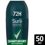 Sure Men 72hr Nonstop Antiperspirant Deodorant Roll On Quantum Dry
