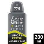 Dove Men+Care Advanced Antiperspirant Deodorant Sport Fresh