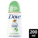 Dove Women Advanced Antiperspirant Deodorant Cucumber Aerosol