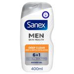 Sanex Men Skin Health Deep Clean Shower Gel