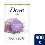 Dove Bath Salts Pouch Relaxing Care Lavender & Chamomile