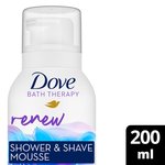 Dove Shower Mousse Renew Shower and Shave
