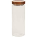 M&S Collection Large Glass Storage Jar, One Size, Clear