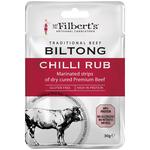 Mr Filberts Traditional Beef Biltong - Chilli Rub