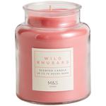 M&S Wild Rhubarb Jar Candle