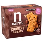 Nairn's Gluten Free Crunchy Oat Bars Belgian Chocolate Chunk