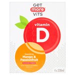 Get More Vitamin D Sparkling Mango & Passionfruit