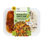 M&S Eat Well Mexican Style Burrito Bowl