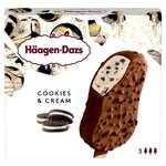 Haagen-Dazs Cookies & Cream Ice Cream Bars