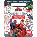 Igloobooks Marvel Avengers Iron Man, Super Hero Wipe-Clean Activities