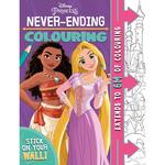 Igloobooks Disney Princess, Never-Ending Colouring