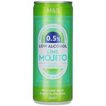 M&S Low Alcohol Lime Mojito