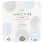 M&S Silver Stars Toilet Paper
