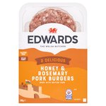 Edwards Honey & Rosemary Pork Burgers