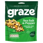 Graze Protein Salt & Pepper Vegan Mixed Nuts Snacks