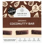 Nourish Organic Coconutty Bars - MultiPack - 3 bars