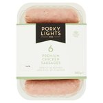 Porky Lights 6 Premium Chicken Sausages