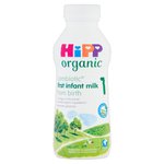 HiPP Organic 1 First Baby Milk Liquid Formula From Birth 