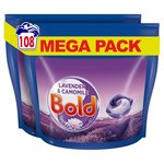 Bold All-In-1 Pods Washing Liquid Capsules Lavender & Camomile 108 Washes