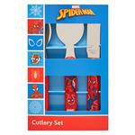 Spider-man Face 3pc Cutlery Set