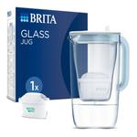 BRITA Glass Water Filter Jug Light Blue (2.5L) 