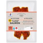 M&S Scottish Hot Smoked Tandoori Salmon Fillets