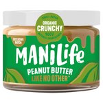ManiLife Organic Crunchy Peanut Butter 