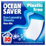 OceanSaver Eco Laundry Detergent Sheets Non Bio 30 Washes
