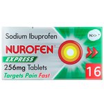 Nurofen Express Pain Relief Sodium Ibuprofen 256mg Tabs