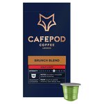 CafePod Half-Caff Brunch Blend Nespresso Compatible Aluminium Coffee Pods