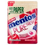 Mentos Gum Pure Fresh Cherry Chewing Gum