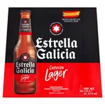 Estrella Galicia Premium Spanish Lager Beer Bottles 4.7%