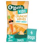 Organix KIDS Crazy Carrot Crunchy Waves
