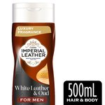 Imperial Leather White Leather and Oud 2 in 1 Hair and Body Wash for Men