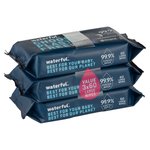 Waterful 99.9% Water & Plastic Free Large Baby Wipes Multipack