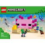 LEGO Minecraft The Axolotl House 21247, 7+