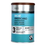 M&S Decaf Americano Instant Micro-Ground Coffee