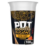 Pot Noodle Fusions Katsu Curry Instant Snack Noodle