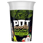 Pot Noodle Fusions Thai Green Curry Instant Snack Noodle