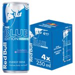 Red Bull Energy Drink Sugar Free Blue Edition Juneberry