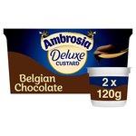 Ambrosia Deluxe Custard Belgian Chocolate Pots