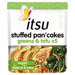 itsu greens & tofu stuffed pancakes
