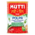 Mutti Finely Chopped Tomatoes with Basil