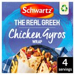 Schwartz x The Real Greek Chicken Gyros Wrap