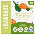 Babease Organic Thai Green Chicken Curry Baby Food Pot 10+months