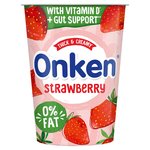 Onken Biopot Fat Free Strawberry Yoghurt