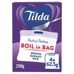 Tilda Boil in the Bag Brown Basmati Rice