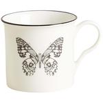 M&S Collection Butterfly Mug Black